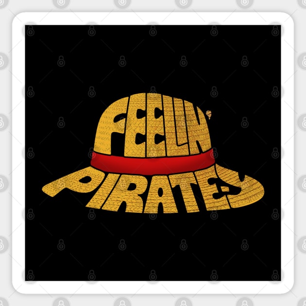 Cool Anime Manga Pirate TV Series Quote Sticker by BoggsNicolas